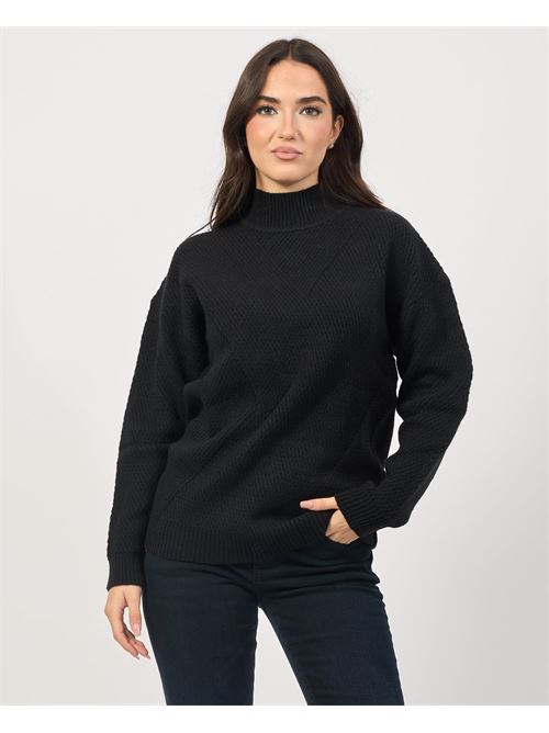 Yes Zee All-Over Texture Turtleneck Sweate YES ZEE | M043-IM000801